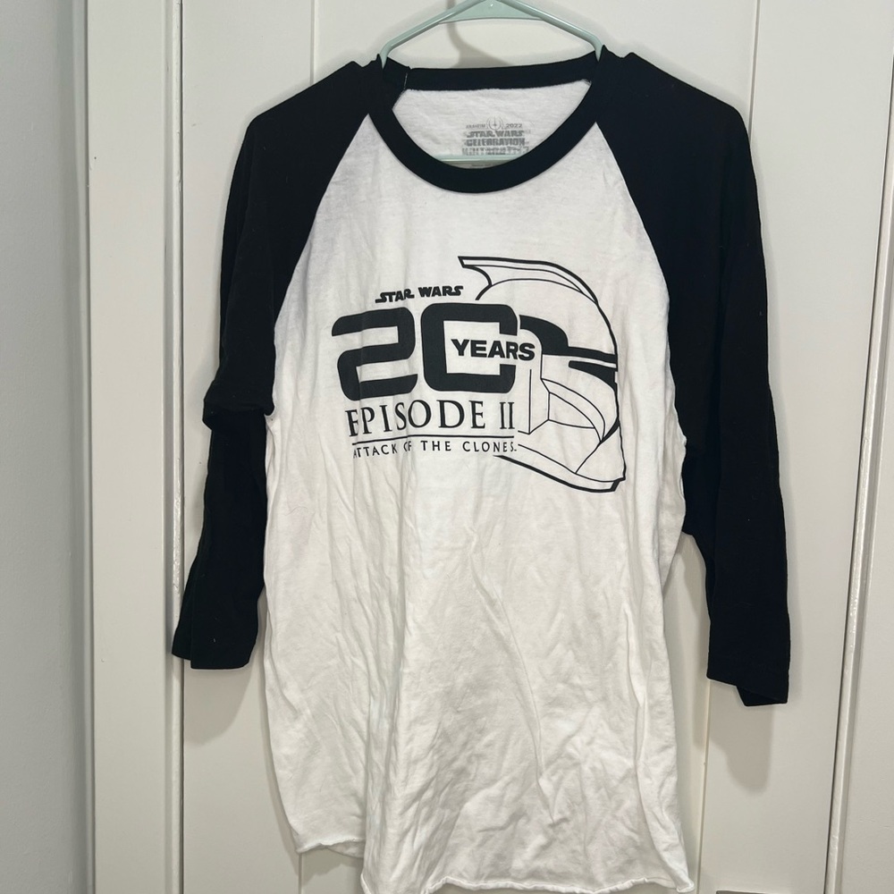 Star Wars Episode II Anaheim Celebration 2022 Raglan Tee